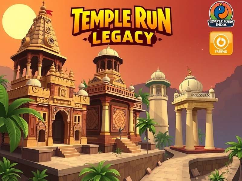 Indian Landmarks in Temple Run India Legacy